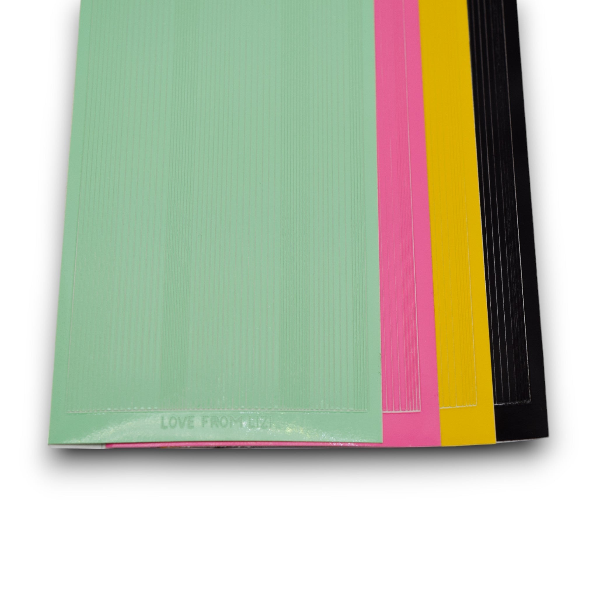 Watercolour Wonder - Pin Stripe Peel-Off 4 Pack